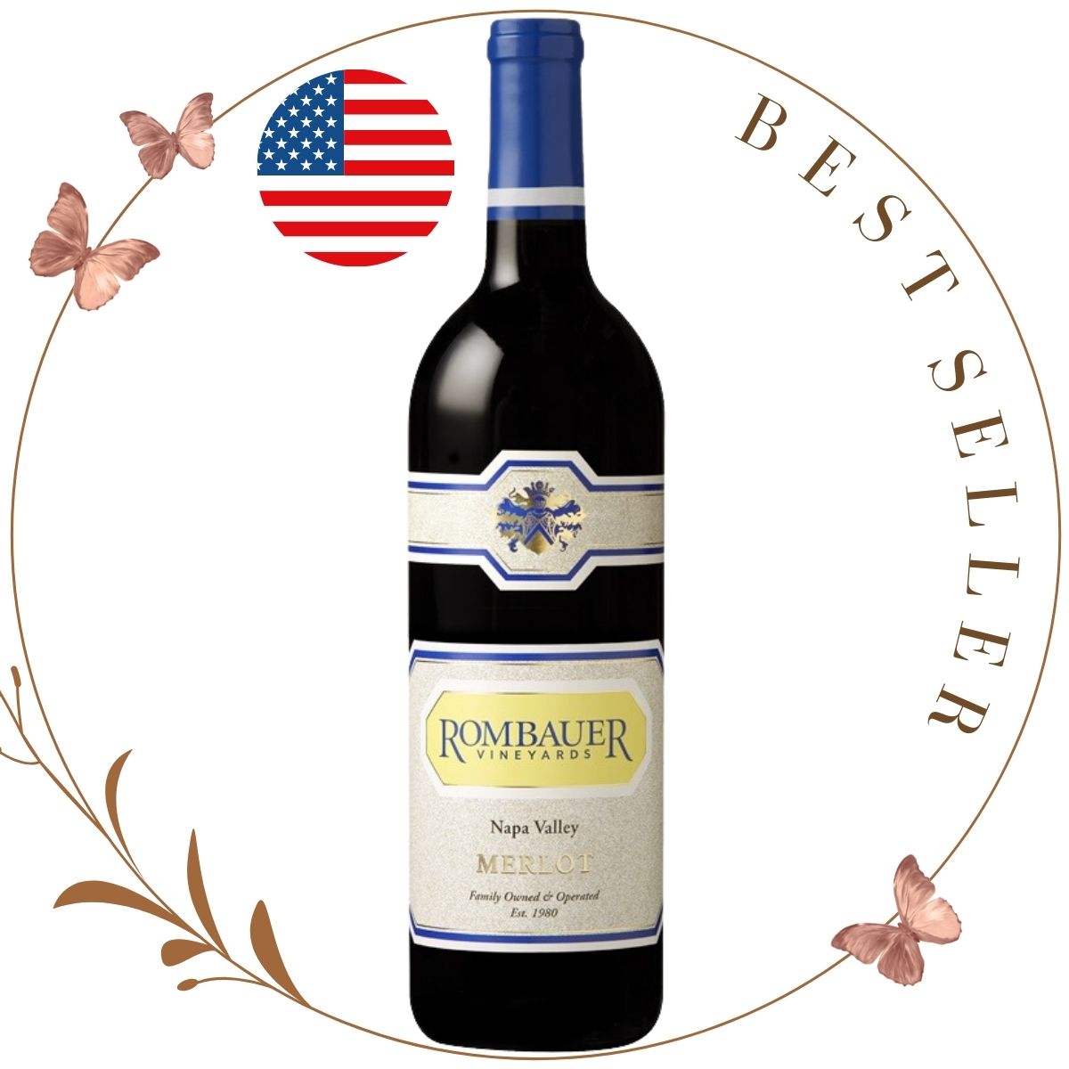 2019 Rombauer Merlot